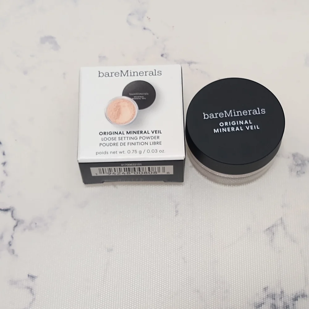 bareMinerals Original Mineral Veil Loose Setting Powder Mini Travel Size .03 Oz